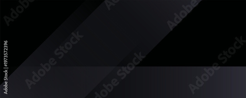Premium black abstract geometric background with luxury lines