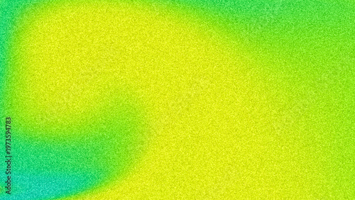Abstract grainy gradient background featuring vibrant lime green and yellow liquid swirls. A soft noise texture adds a modern retro feel, perfect for artistic posters, digital web design, and branding