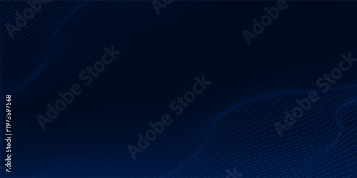 Premium background design with diagonal dark blue line pattern. Vector horizontal template for digital lux business banner, contemporary formal invitation,