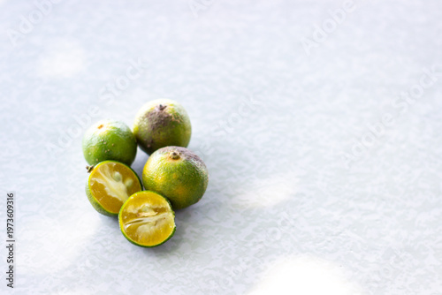 calamansi fruits, known as the Philippine lime, calamansi is an essential ingredient in Filipino cuisine