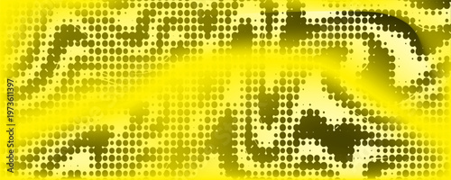 Background with irregular, chaotic dots, points, circle. Abstract monochrome pattern. Black and white color.