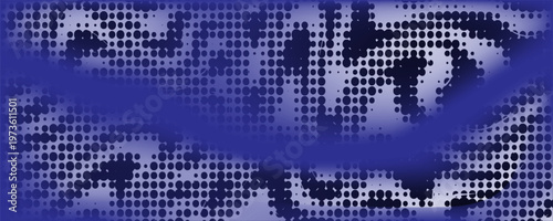 Background with irregular, chaotic dots, points, circle. Abstract monochrome pattern. Black and white color.