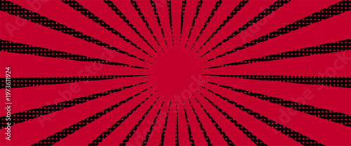 Retro Swirl Background - Hypnotic reed and orange Twirl