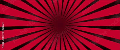 Retro Swirl Background - Hypnotic reed and orange Twirl