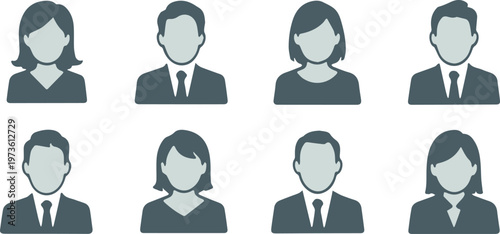 Telecommuting team avatars for virtual meeting profiles