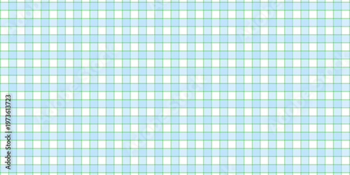 Cute fashion seamless pattern in style of picnic. Scottish tartan gingham plaid graphic texture for fabric, wrapping paper, package, banner, card. Classic textile print imitation vector background.