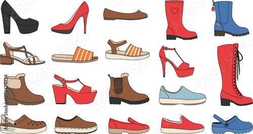 Wooden cutting boards vector set featuring various shapes and sizes of kitchen chopping boards isolated on white background for cooking and culinary design