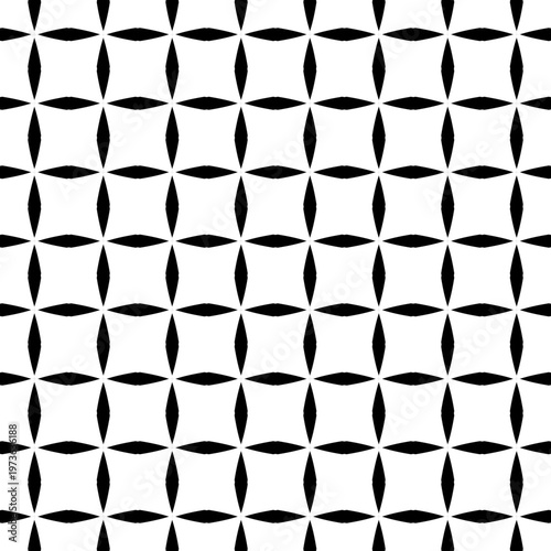 black and white seamless pattern background traingle element .