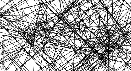 Dynamic Line Patterns in Abstract Design Illustrating Movement and Structure