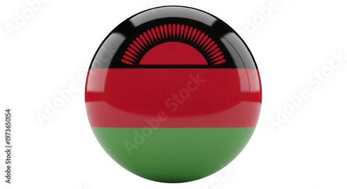 Malawi flag glossy button isolated on transparent background Free Download Malawi flag glossy button isolated on transparent background - GFXLoad