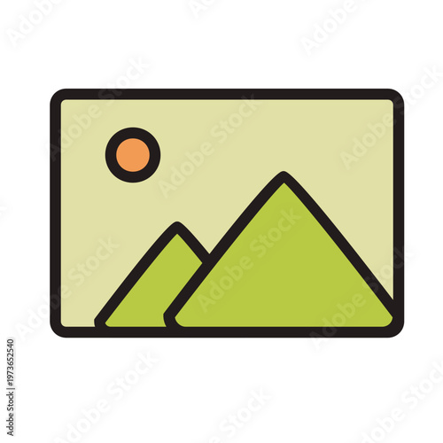 Landscape Image Icon