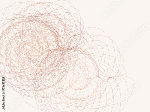 Abstract Topographic Contour Lines Modern Minimalist Background