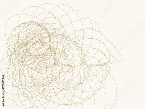 Stylized Terrain Map Contour Pattern Clean Design Wallpaper