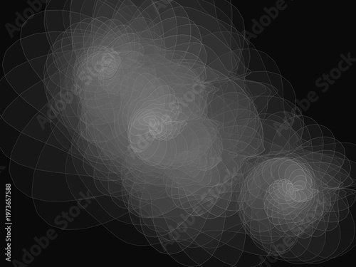 Topographic Line Art Abstract Geographic Pattern Background