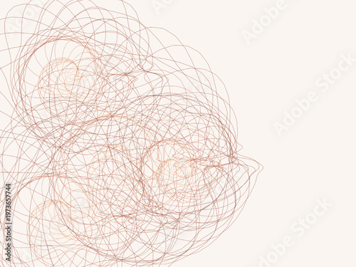 Abstract Topographic Contour Lines Modern Minimalist Background