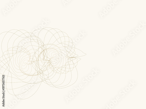 Stylized Terrain Map Contour Pattern Clean Design Wallpaper