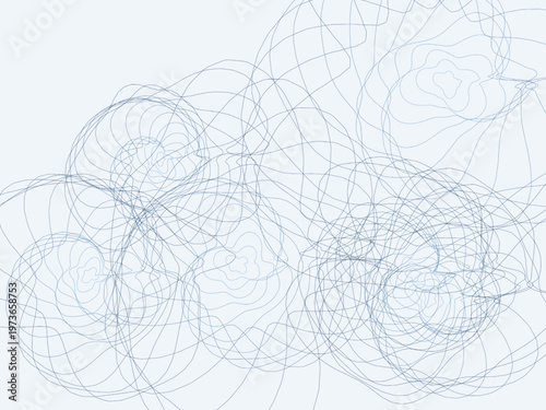 Topographic Line Art Abstract Geographic Pattern Background