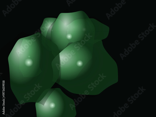 Liquid Chrome Metallic Abstract Silver Mercury Background