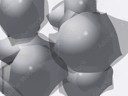 Metallic Mercury Droplets Sleek Chrome Abstract Background
