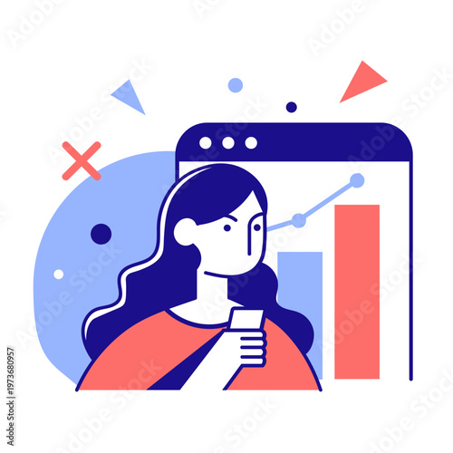  Programming Flat Illustration