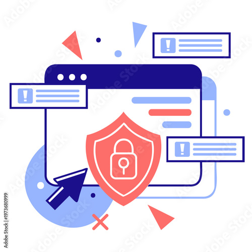  Programming Flat Illustration