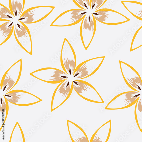 Floral seamless pattern with flowers in watercolor on black background. Design for print, wallpaper, textile.