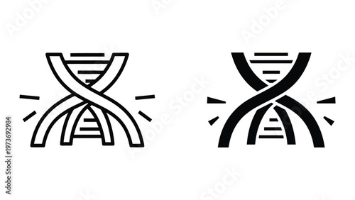 Illustration of dna replication and transcription processes