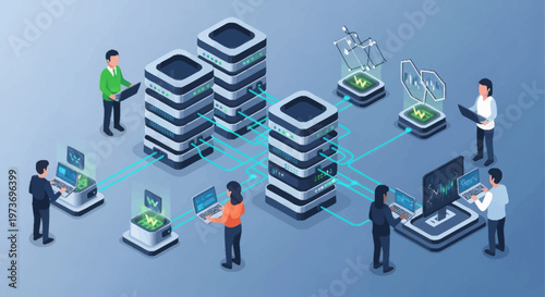 Modern Data Center Technology and Network Infrastructure.