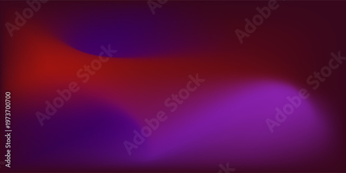 Red , purple, blue and orange  colour abstract gradient minimal blurry design curve shape background