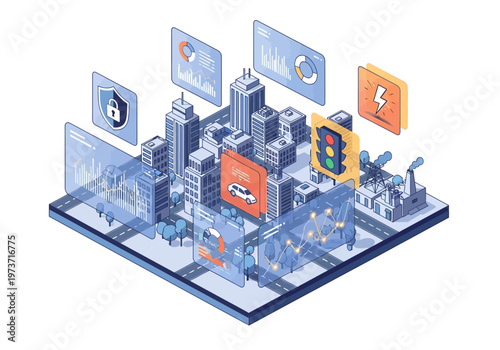 Intelligent City Infrastructure and Data Visualization for Smart Urban Management