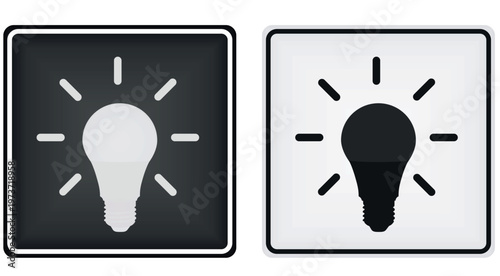 Idea sign icon. vector illustration