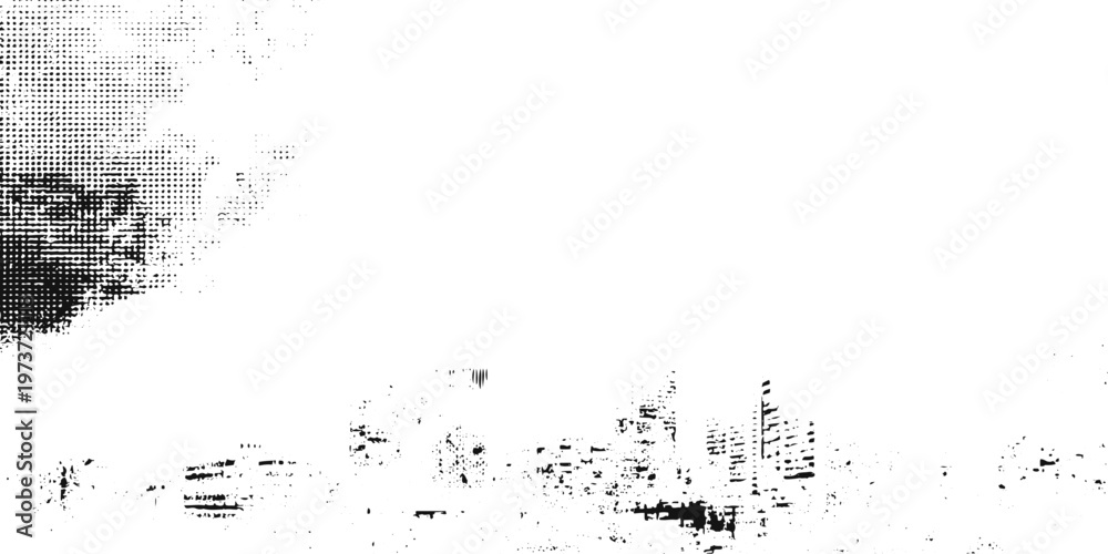 Obraz premium Halftone Texture Background, Abstract Dot Pattern, Subtle Noise Effect, Monochrome Grain Surface, Clean Modern Design Element.