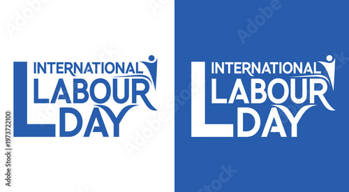 International Labour Day Typography for Worker Solidarity