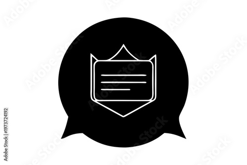  message icon,  message-icon silhouette vector