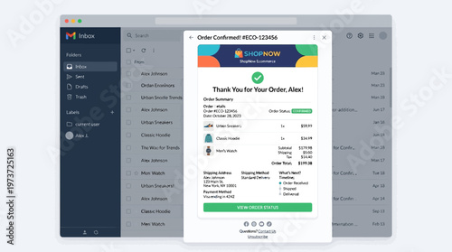 A screenshot of an online alert confirmation.
