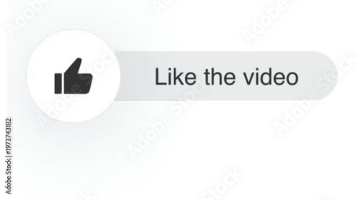 Thumbs up and hand cursor interacting with virtual interface
