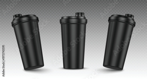 Protein shaker, cup for sports nutrition, gainer