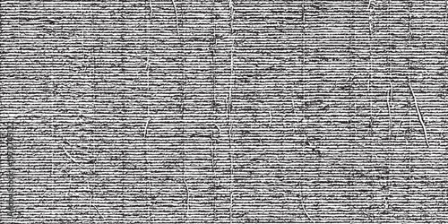 Abstract horizontal grunge lines and noise static texture background with black and white
