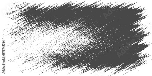 Abstract grunge background with black ink splats and a dirty vector texture featuring a rough paint splatter border and vintage brush strokes for an artistic wallpaper design element