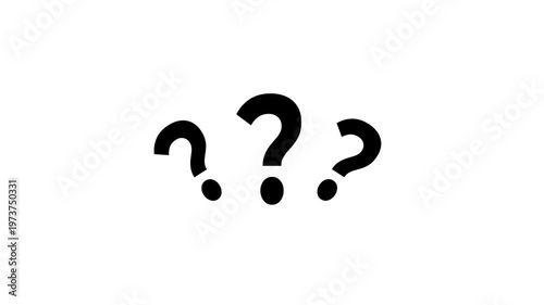 Question marks symbols signs queries uncertainty confusion questions query