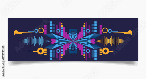 A sleek and modern design conveys sophistication and innovation. Ideal for branding, marketing materials, or website backgrounds, evoking trust and pr