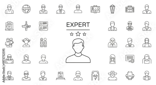 Expert advice and professional guidance icons.