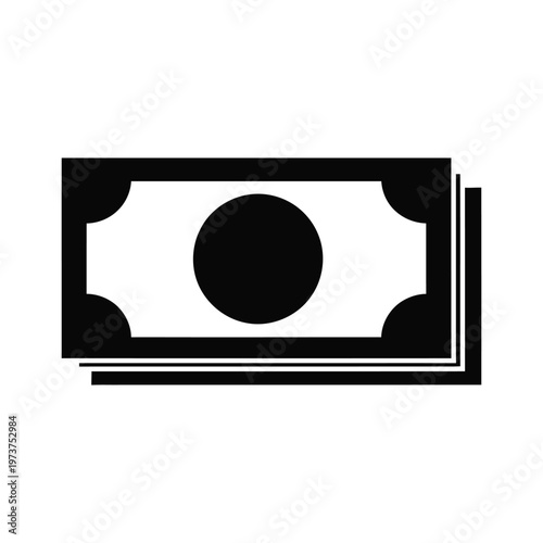 Minimalist design of a traffic light signifying caution and road safety regulations