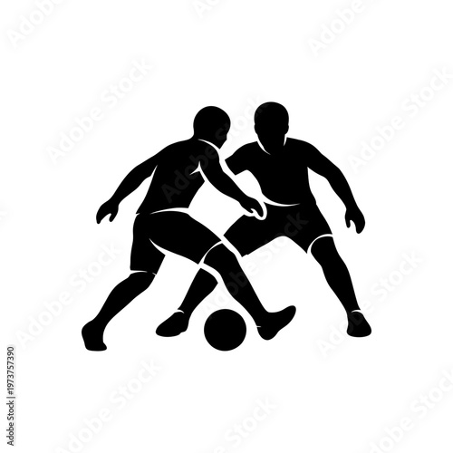 Football Tackle and Challenge Icon