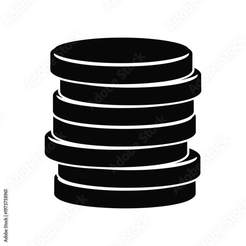 modern black stacking side table with storage compartments for versatile home decor use