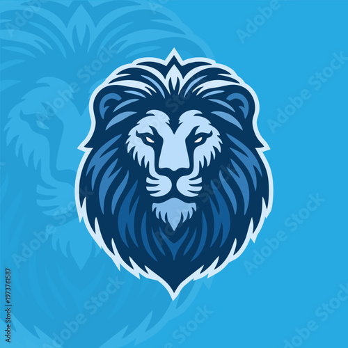 Lion logo vector design. Lion Head icons. Lion icon simple sign.
