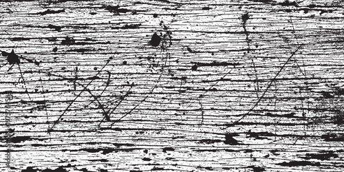 Close-up of brushed metal surface with horizontal scratches and smudges with industrial design with metal texture with scratch marks