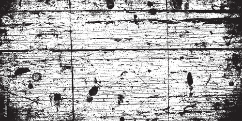 Grungy black and white texture with scratches and stains on wooden surface with abstract background with graphic design with imperfect texture with wood texture with horizontal lines