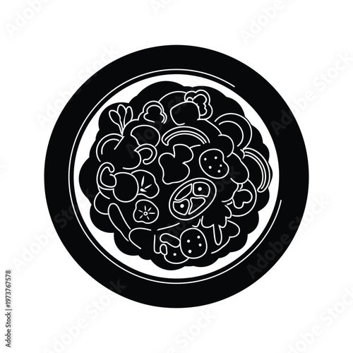 close up view of a textured black circular surface with a pattern of small raised dots for enhanced grip and tactile feedback