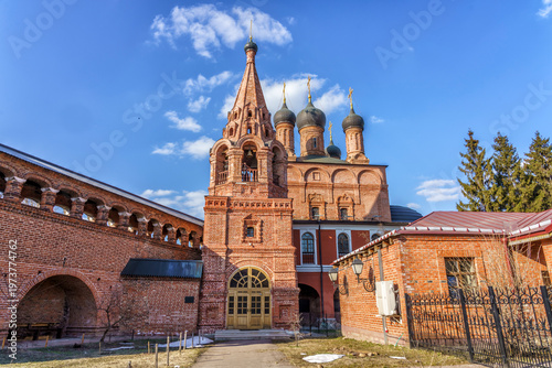 Tableau sur toile Krutitsy Metochion in Moscow, Russia